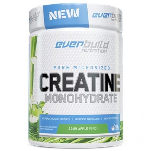 Creatine Monohydrate, 300g (Яблочный пунш)