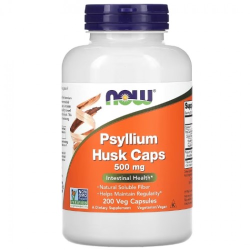 Psyllium Husk Caps 500, 200 caps