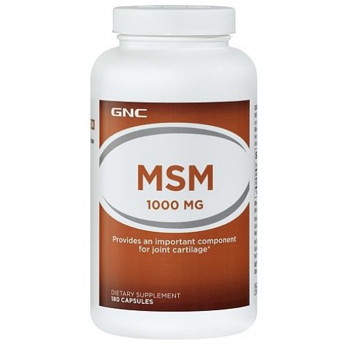 MSM 1000 MG, 180 Capsules
