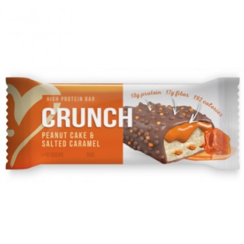 CRUNCH BAR Peanut Cake & Salted Caramel, 60g