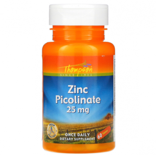 Zinc Picolinate 25, 60 tabs