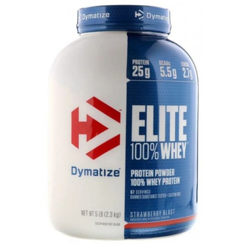 Elite 100% Whey, 2300 g (Strawberry Blast)