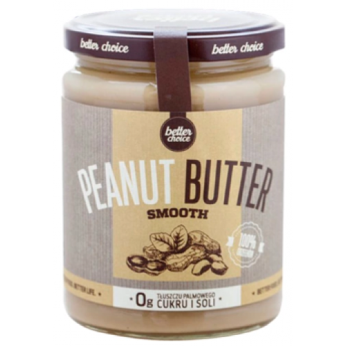 PEANUT BUTTER SMOOTH, 500g