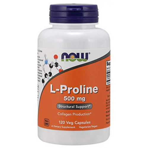 L-Proline 500, 120 veg caps