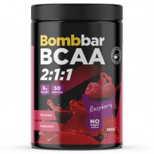 BCAA 2:1:1, 300g (Малина)