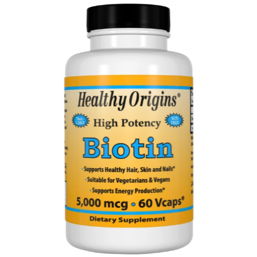 Biotin 5.000 mcg, 60 Vcaps