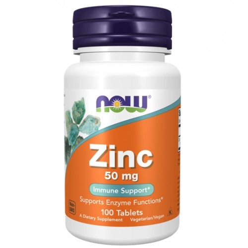 Zinc 50 mg, 100 tablets