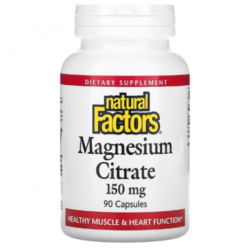 Magnesium Citrate 150, 90 caps