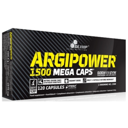 ARGIPOWER 1500, 120 MEGA CAPS (аргинин)