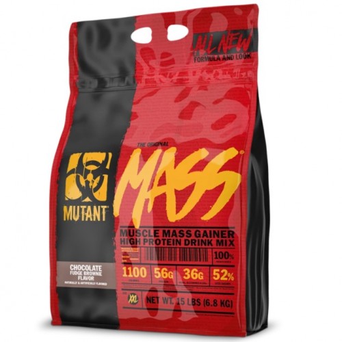Mutant Mass 15 lb (6800g) - Chocolate Fudge Brownie
