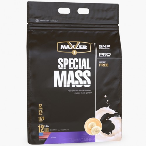 MAXLER - Special Mass Gainer, 5.45kg (Vanilla Ice Cream)