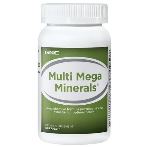Multi Mega Minerals, 100 Caplets
