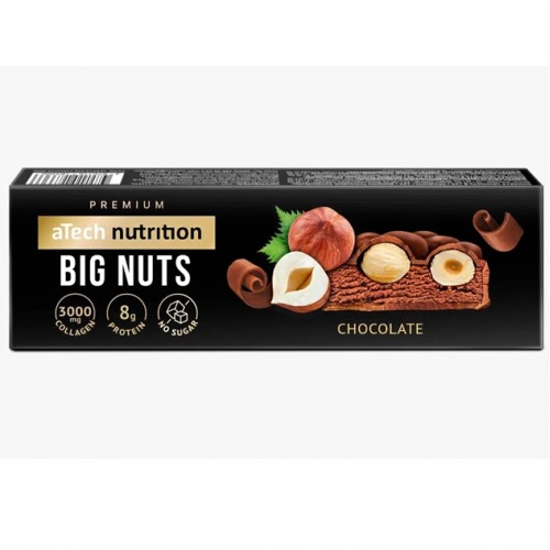 Батончик "BIG NUTS", 40g (Фундук-Шоколад)