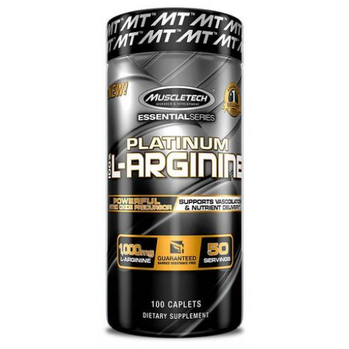 Platinum 100% L-Arginine, 100 capl