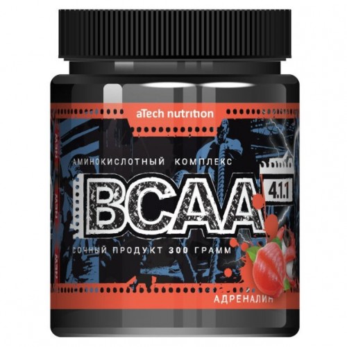 BCAA 4:1:1 POWDER, 300г (Адреналин)