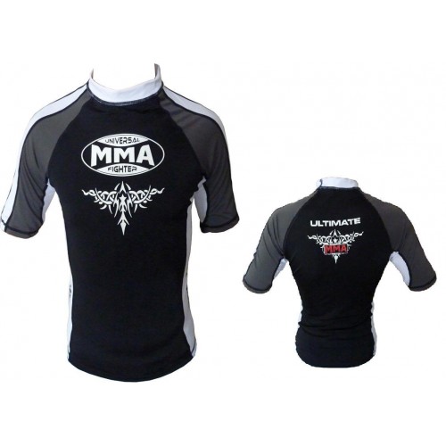 RashGuard SCORPIO WHITE, MMA-003