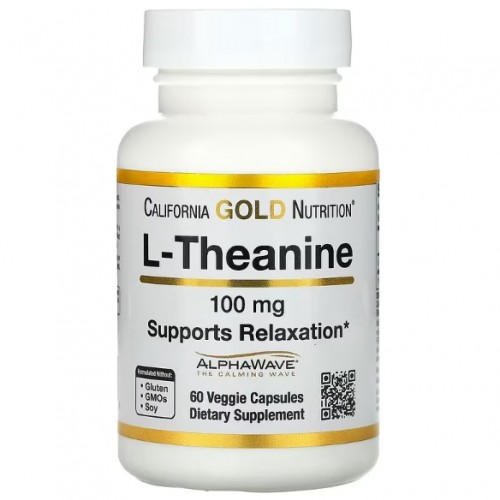 L-Theanine 100, 60 vcaps