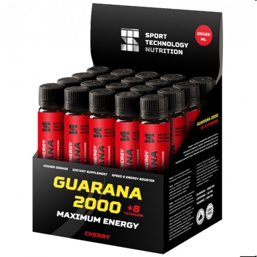 Guarana 2000, ампула 25 мл (Вишня)
