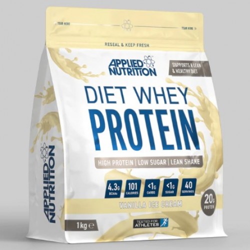 DIET WHEY PROTEIN, 1kg (Vanilla Ice Cream)