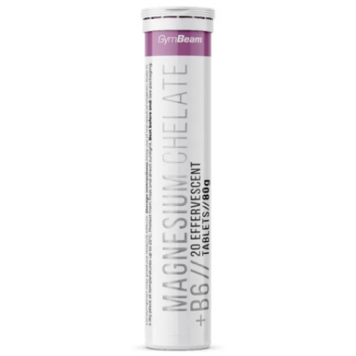 Magnesium chelate + B6, 20 effervescent tablets