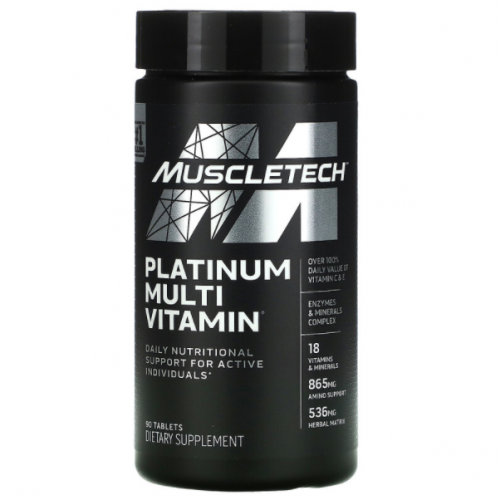 Platinum Multi Vitamin, 90 Tablets