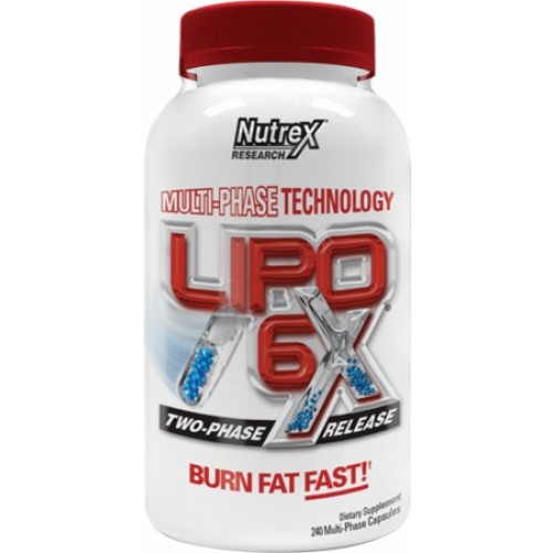 Lipo 6X , 240 Multi-Phase Capsules