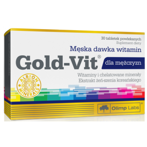 Gold-Vit for men, 30 tabs