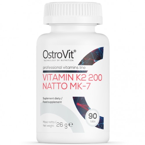 OstroVit - Vitamin K2 200 Natto MK-7, 90 tabs