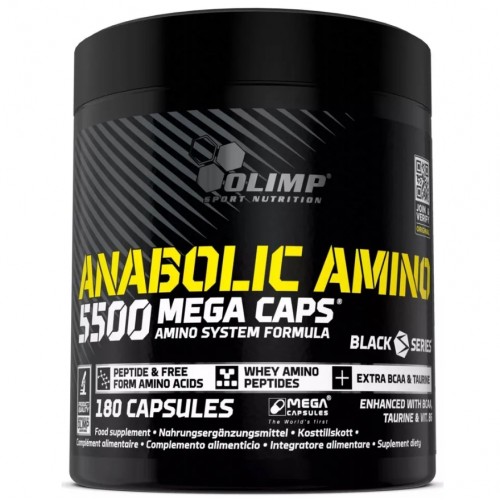 Anabolic Amino 5500, 180 caps