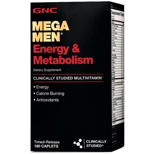 MEGA MEN Energy&Metabolism, 180 caplets