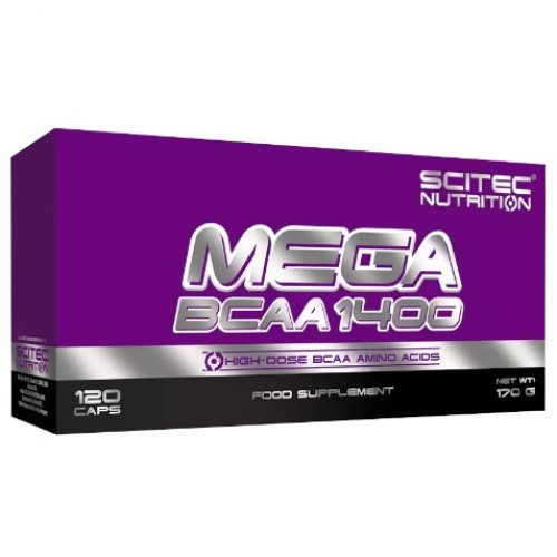 MEGA BCAA 1400, 120 caps