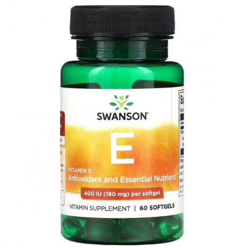 Витамин E 400, 60 softgels