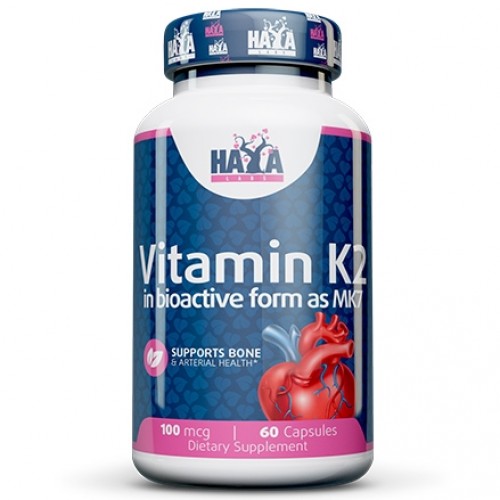 Vitamin K2-Mk7 100, 60 caps