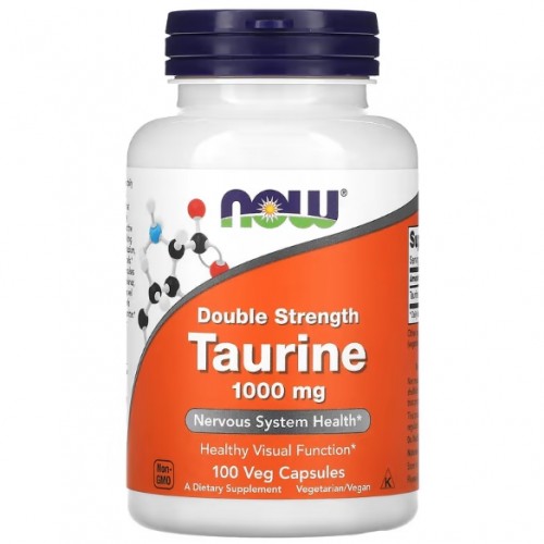 Taurine 1000 mg, 100 vcaps