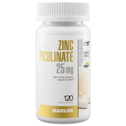 Zinc Picolinate 25 mg, 120caps