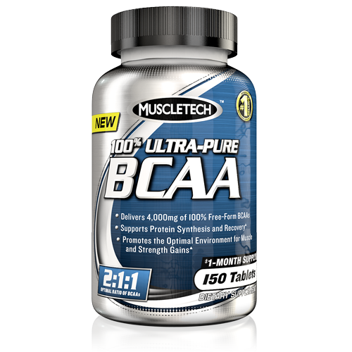100% Ultra-Pure BCAA, 150 tabs