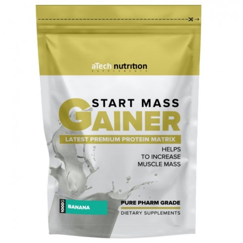 Gainer Start Mass, 1000г (Банан)