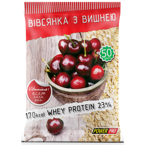 Каша вівсяна з вишнею (50г)