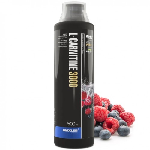 L-Carnitine 3000, 500ml (Черника-Малина)