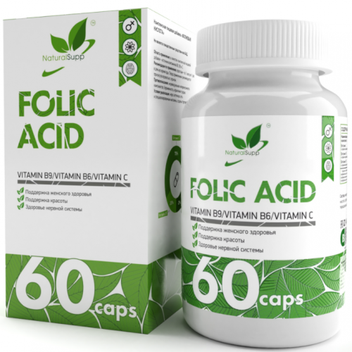 FOLIC ACID, 60 caps