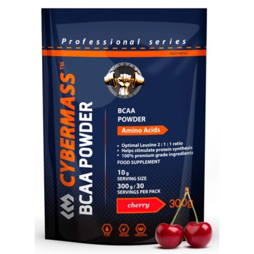 BCAA powder, 300g (Вишня)
