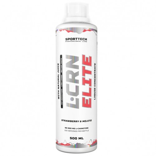 L-carnitine Elite, 500ml (Клубника-Мохито)