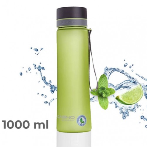 Бутылка для воды CASNO, 1000 мл  (Зеленая)