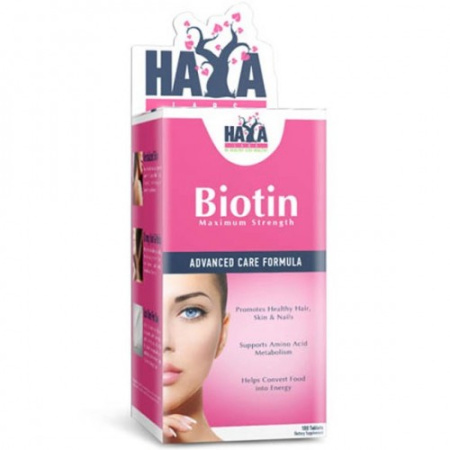 Biotin Maximum Strength 10,000 mcg, 100 Tabs
