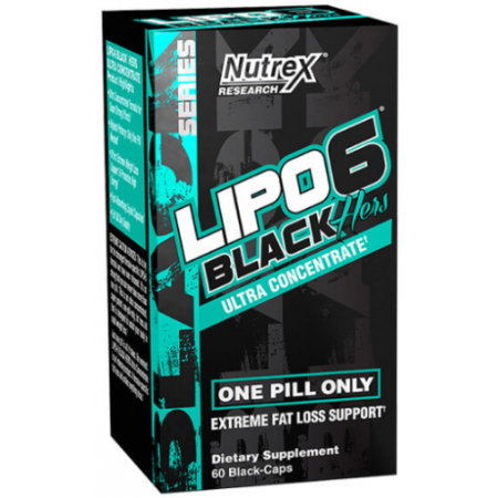 LIPO-6 Black Hers Ultra Concentrate, 60 Black-Caps