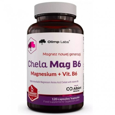 Chela-Mag B6, 120 caps (Магний бисглицинат)