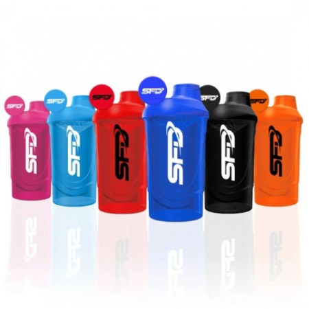 SHAKER WAVE, 600ml (разные цвета)
