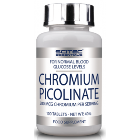 Chromium Picolinate 200 mcg, 100 tabs