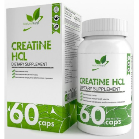 CREATINE HCL (КРЕАТИН ГИДРОХЛОРИД), 60 caps