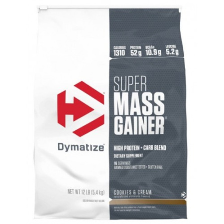 Super Mass Gainer, 5.45g (Cookies & Cream)